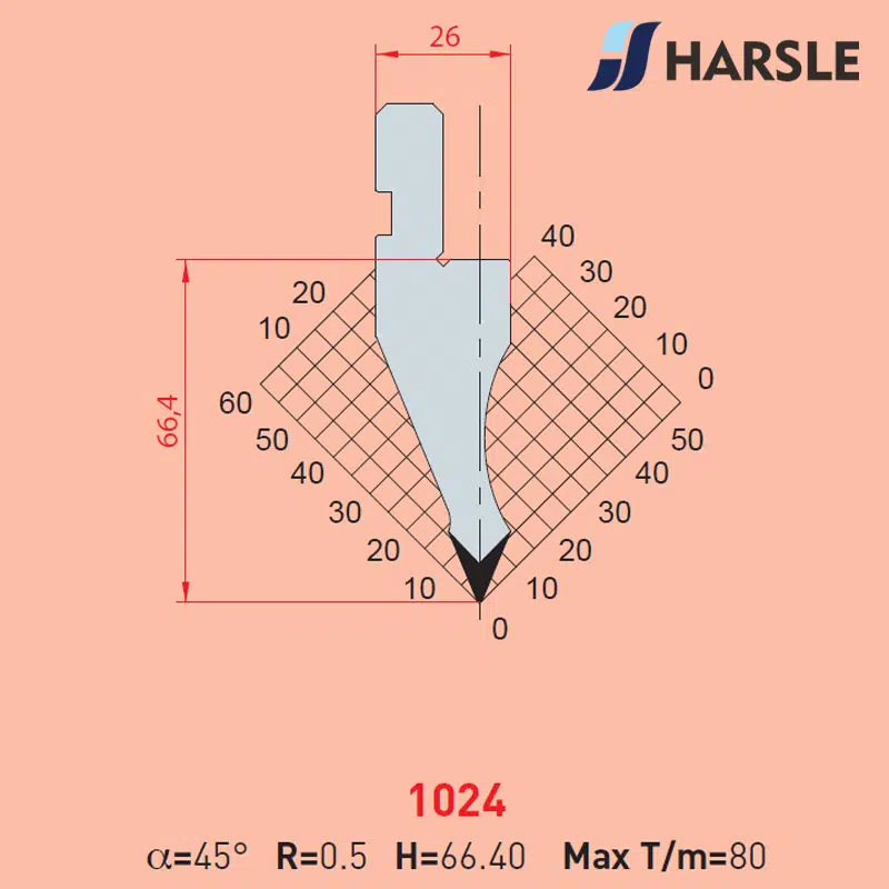 1024 AMADA-PROMECAM Acute Punch - Image 1