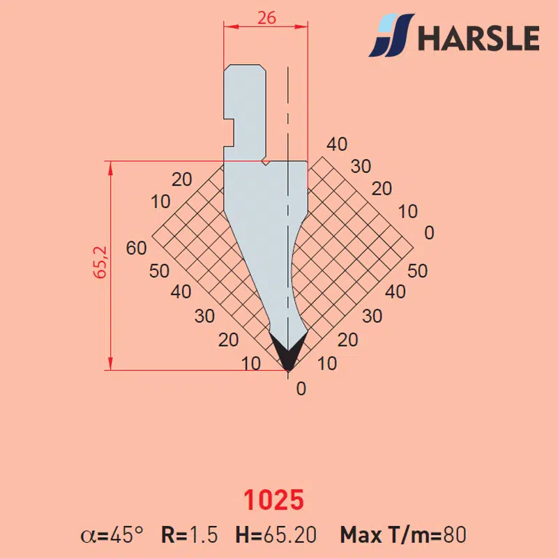 1025 AMADA-PROMECAM Acute Punch - Image 1