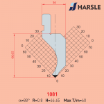 1081 AMADA-PROMECAM Gooseneck Punch