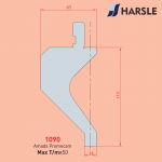 1090 Держатель радиусного инструмента AMADA-PROMECAM