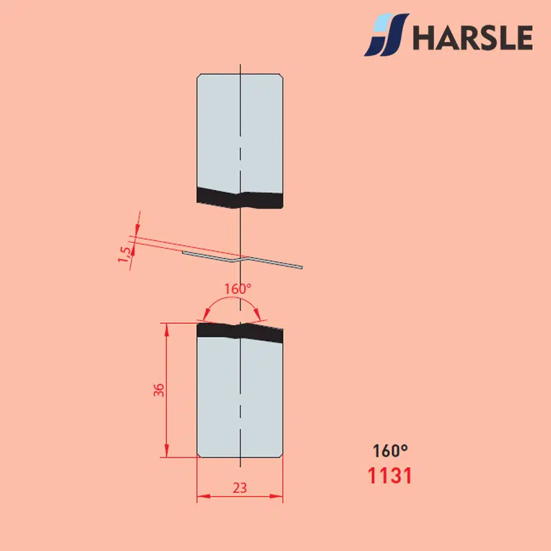 1131 1.5mm Z Forming Joggle Tool - Image 1