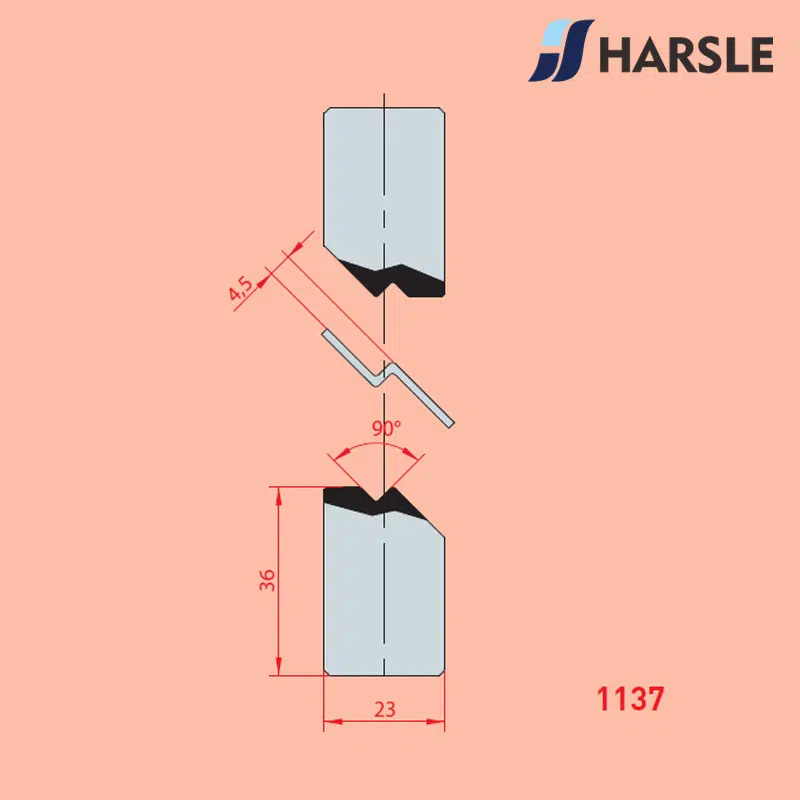 1137 4.5mm Z Forming Joggle Tool - Image 1