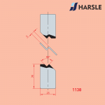 1138 5mm Z 성형 조글 도구