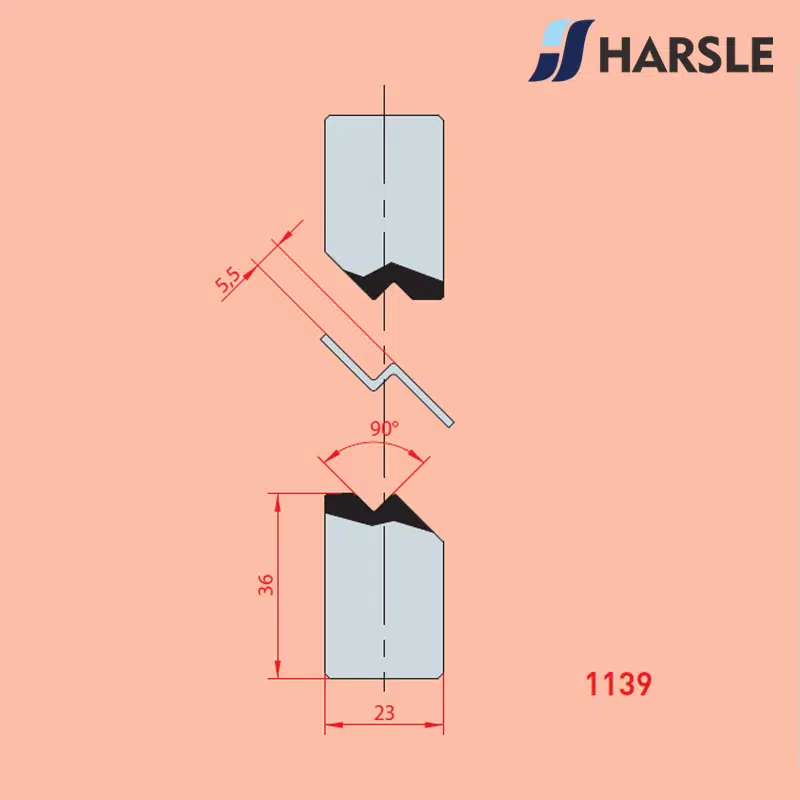 1139 5.5mm Z Forming Joggle Tool - 이미지 1