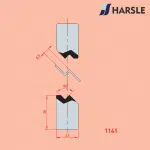 1141 6.5mm Z Forming Joggle Tool