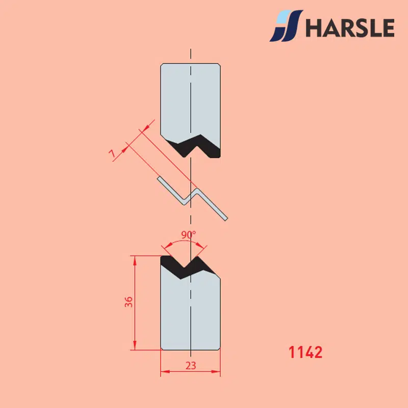 1142 1142 7mm Z Forming Joggle Tool - Image 1