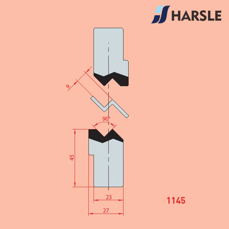 1145 1145 9mm Z Forming Joggle Tool - Image 1