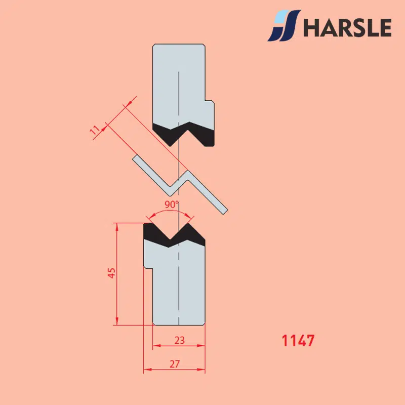 1147 1147 11mm Z Forming Joggle Tool - Image 1