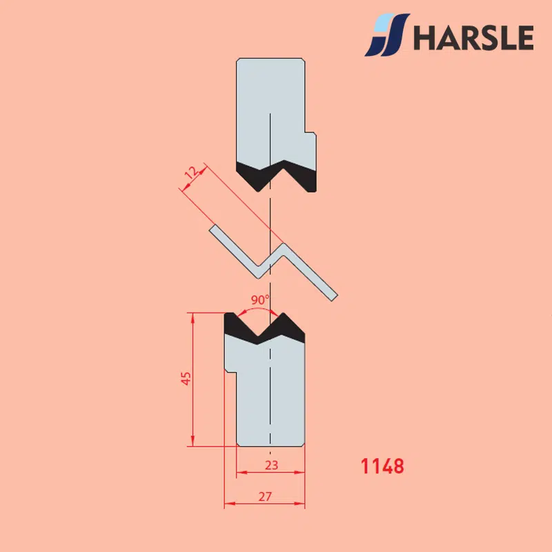 1148 12mm Z Forming Joggle Tool - 이미지 1