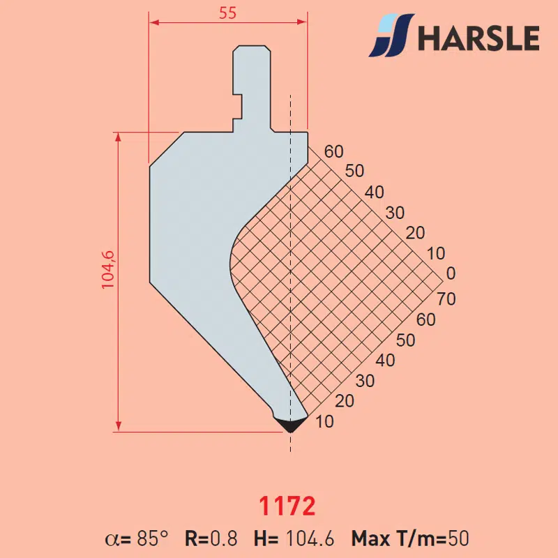 1172 AMADA-PROMECAM Gooseneck Punch — изображение 1