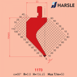 1173 AMADA-PROMECAM Gooseneck Punch