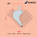 1205 BYSTRONIC-BEYELER Gooseneck Punch
