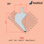 1206 BYSTRONIC-BEYELER Gooseneck Punch