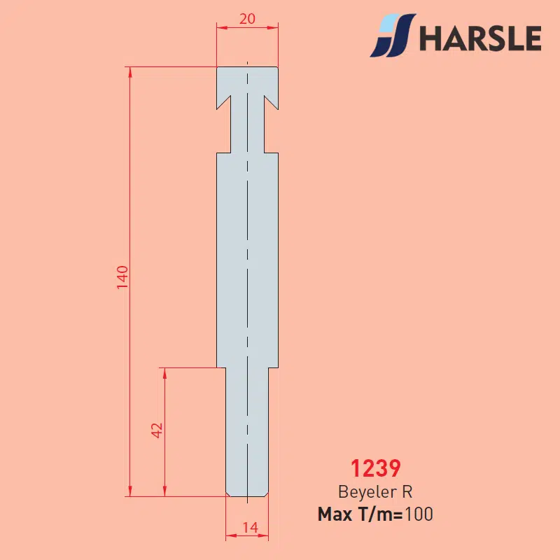 1239 1239 BYSTRONIC-BEYELER Radius Tool Holder - Image 1