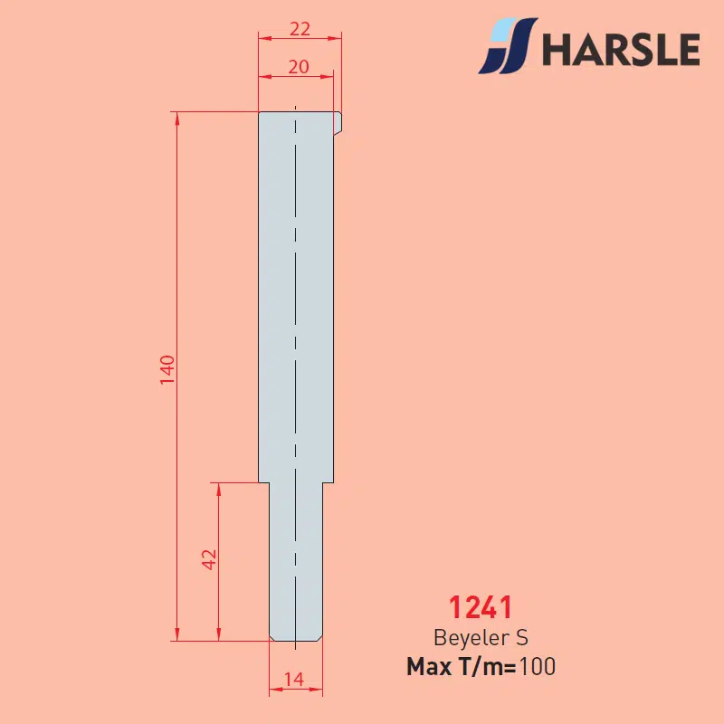 1241 BYSTRONIC-BEYELER Radius Tool Holder - 이미지 1