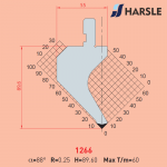 1266 AMADA-PROMECAM Gooseneck Punch