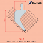 1268 AMADA-PROMECAM Gooseneck Punch