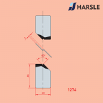 1274 2mm Z Forming Joggle Tool