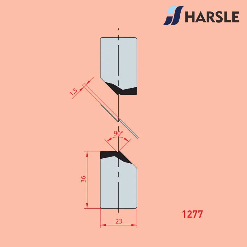 1277 1.5mm Z Forming Joggle Tool - Image 1