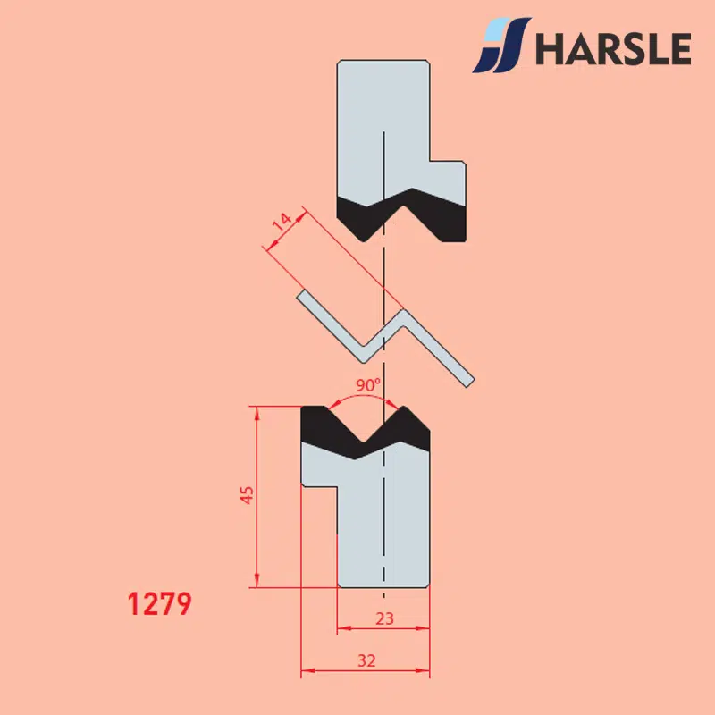 1279 1279 14mm Z Forming Joggle Tool - Image 1