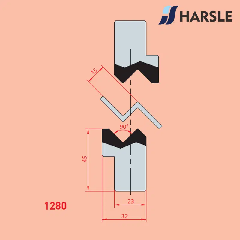 1280 1280 15mm Z Forming Joggle Tool - Image 1