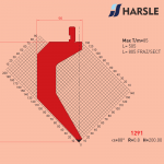 1291 AMADA-PROMECAM Gooseneck Punch