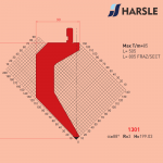 1301 AMADA-PROMECAM Gooseneck Punch