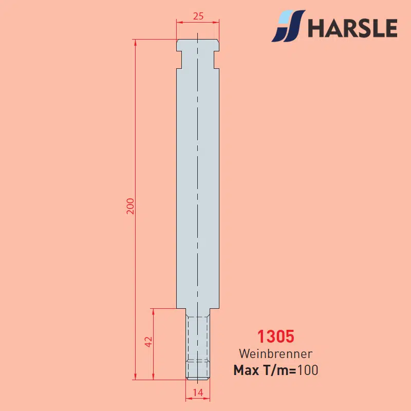 1305 WEINBRENNER Radius Tool Holder - Image 1