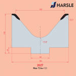 2027 AMADA-PROMECAM 1V Die