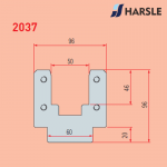 2037 Poliuretanowa wkładka i uchwyt