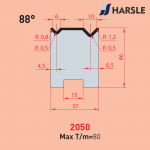2050 AMADA-PROMECAM 2V Die