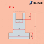 2110 إدراج النايلون وحامل