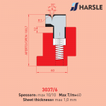 3037/6 AMADA-PROMECAM Hemming Die