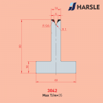 3042 AMADA-PROMECAM 1V Die