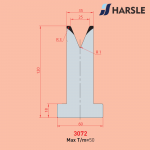 3072 AMADA-PROMECAM 1V Die