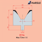 3114 BYSTRONIC-BEYELER 1V Die