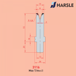 3116 BYSTRONIC-BEYELER 1V Die