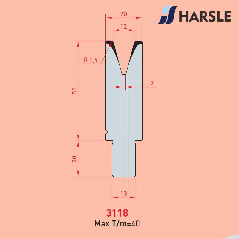 3118 BYSTRONIC-BEYELER 1V Die - Image 1
