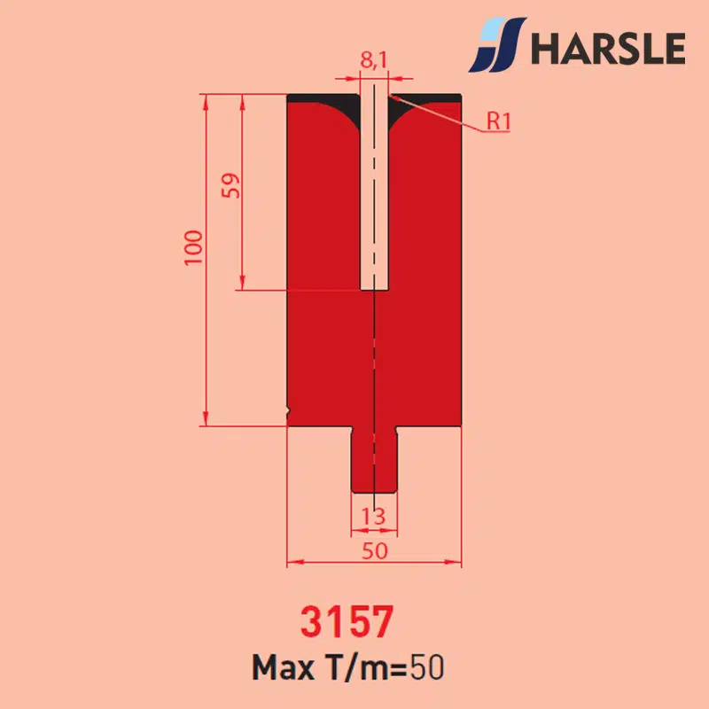 3157 3157 WILA-TRUMPF Hemming Die – Image 1
