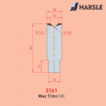 3161 AMADA-PROMECAM 1V Die