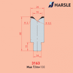 3163 AMADA-PROMECAM 1V Die