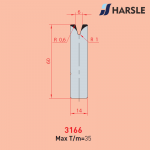 3166 AMADA-PROMECAM 1V Die