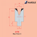 3170 AMADA-PROMECAM 1V Die