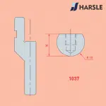 1037 AMADA-PROMECAM Radius Tool