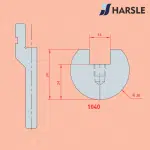 1040 AMADA-PROMECAM Radius Tool