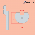 1041 AMADA-PROMECAM Radius Tool