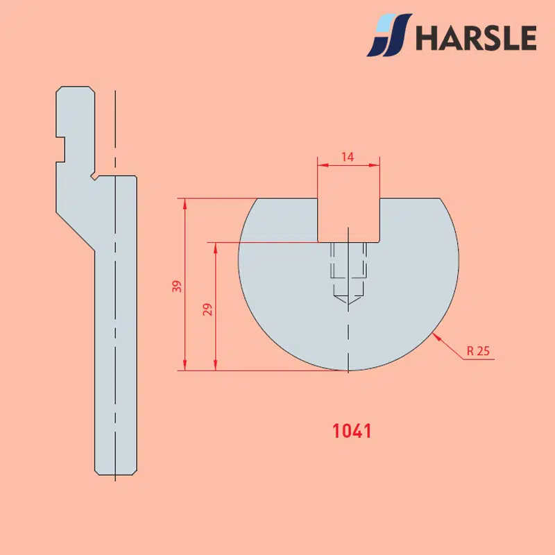 1041 AMADA-PROMECAM Radius Tool - 이미지 1
