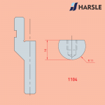 1104 AMADA-PROMECAM Radius Tool