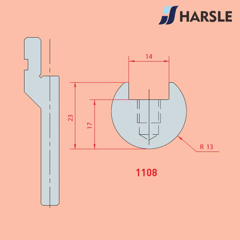 ⁦1108 AMADA-PROMECAM Radius Tool⁩ - الصورة ⁦1⁩
