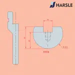 1113 AMADA-PROMECAM 반경 도구